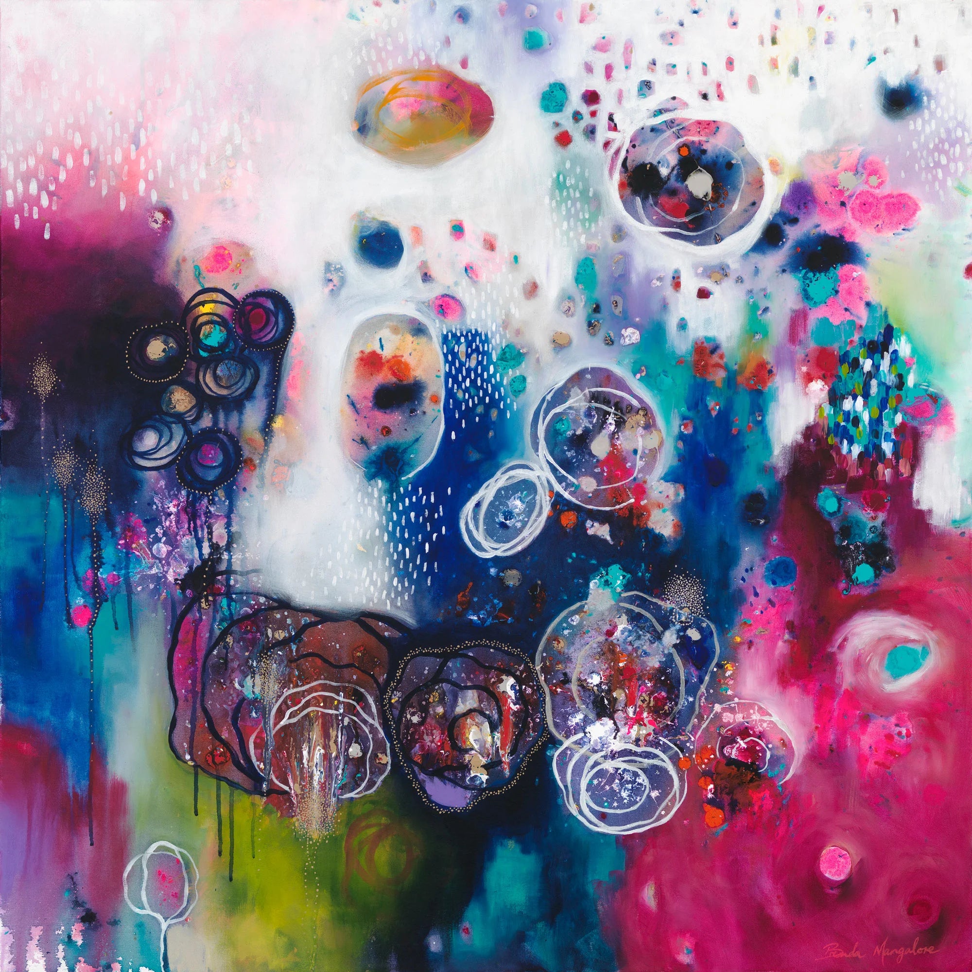 Together We Dance Original Painting - view 2