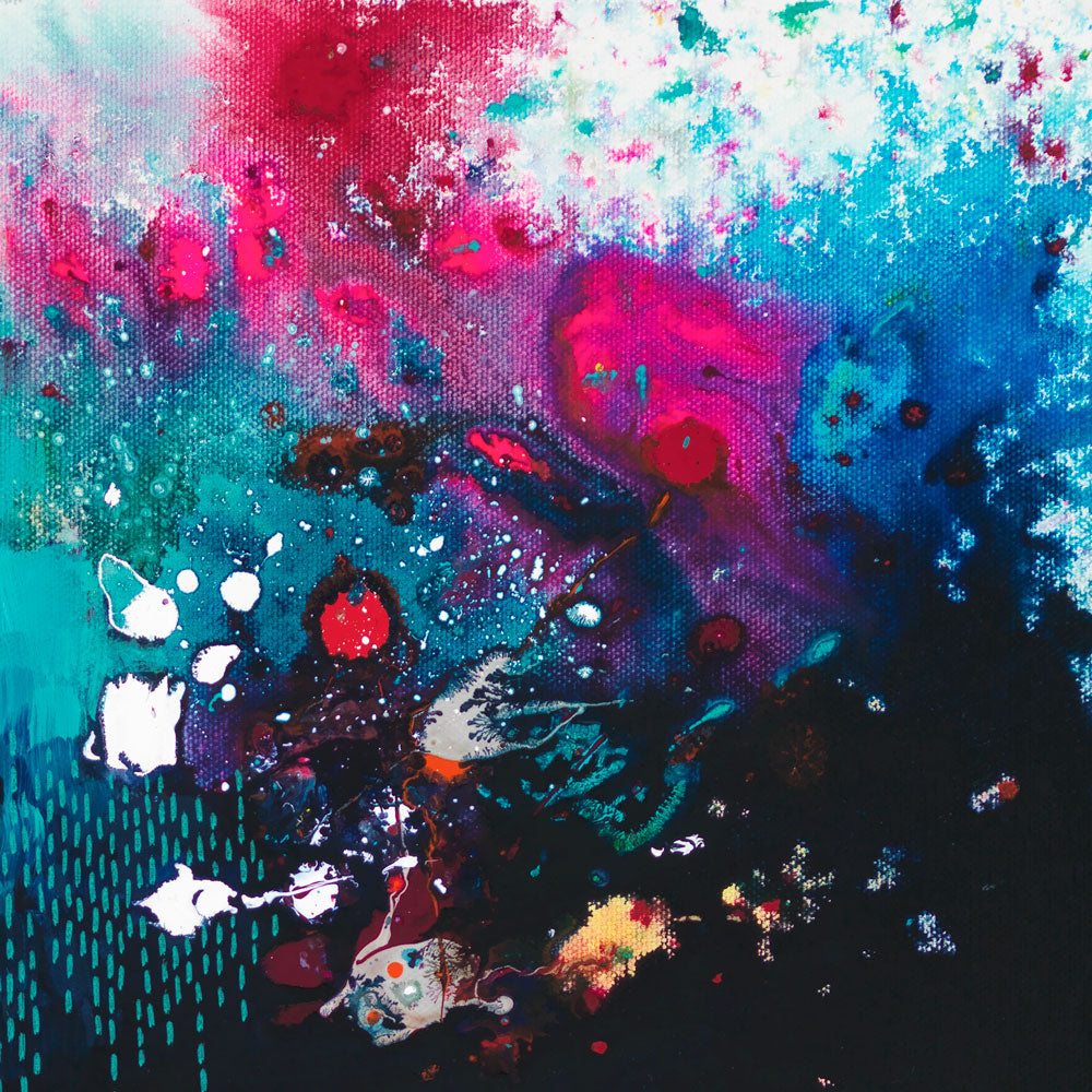 Whirlwind of Laughs Original Painting - view 3