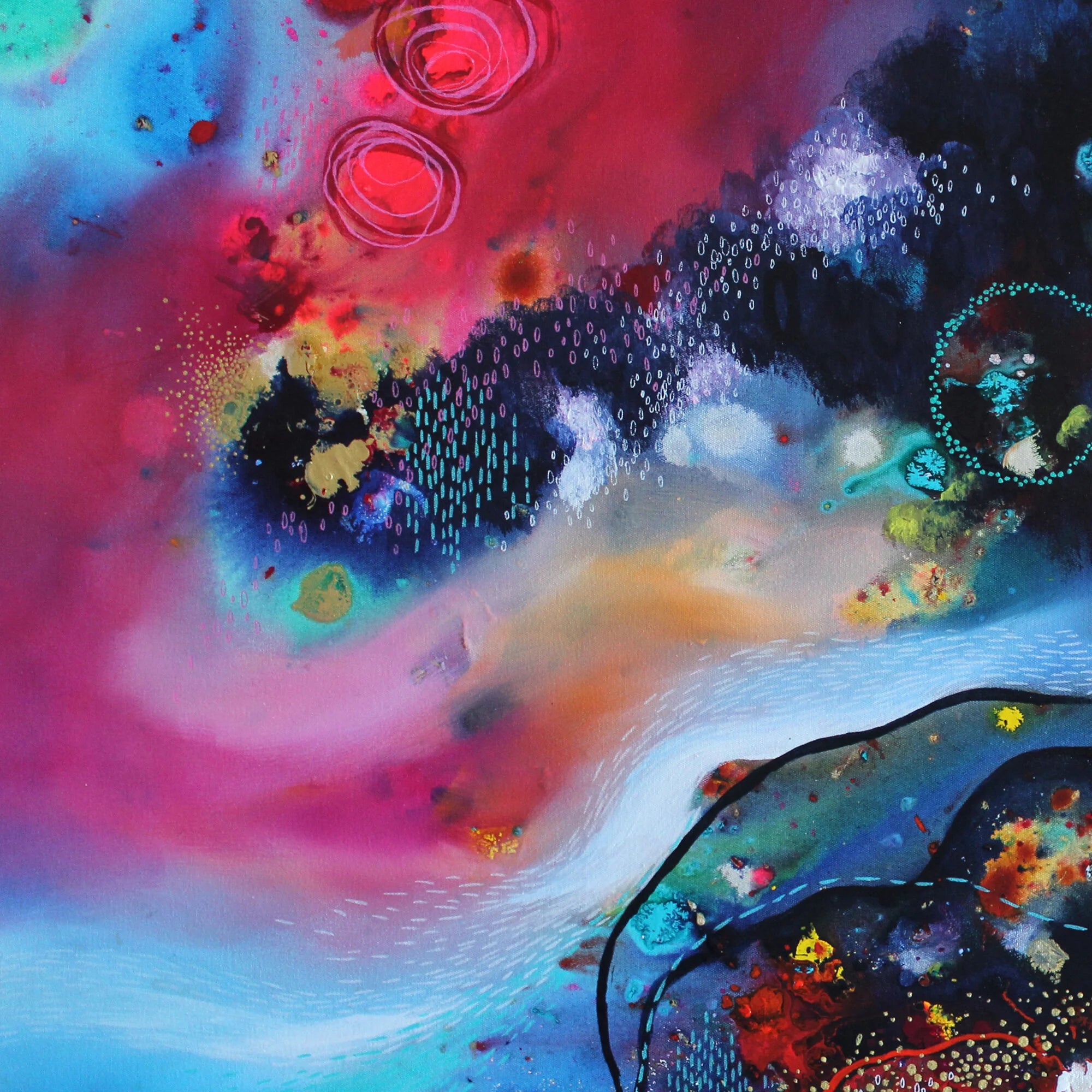 Following Truth Original Painting - view 3