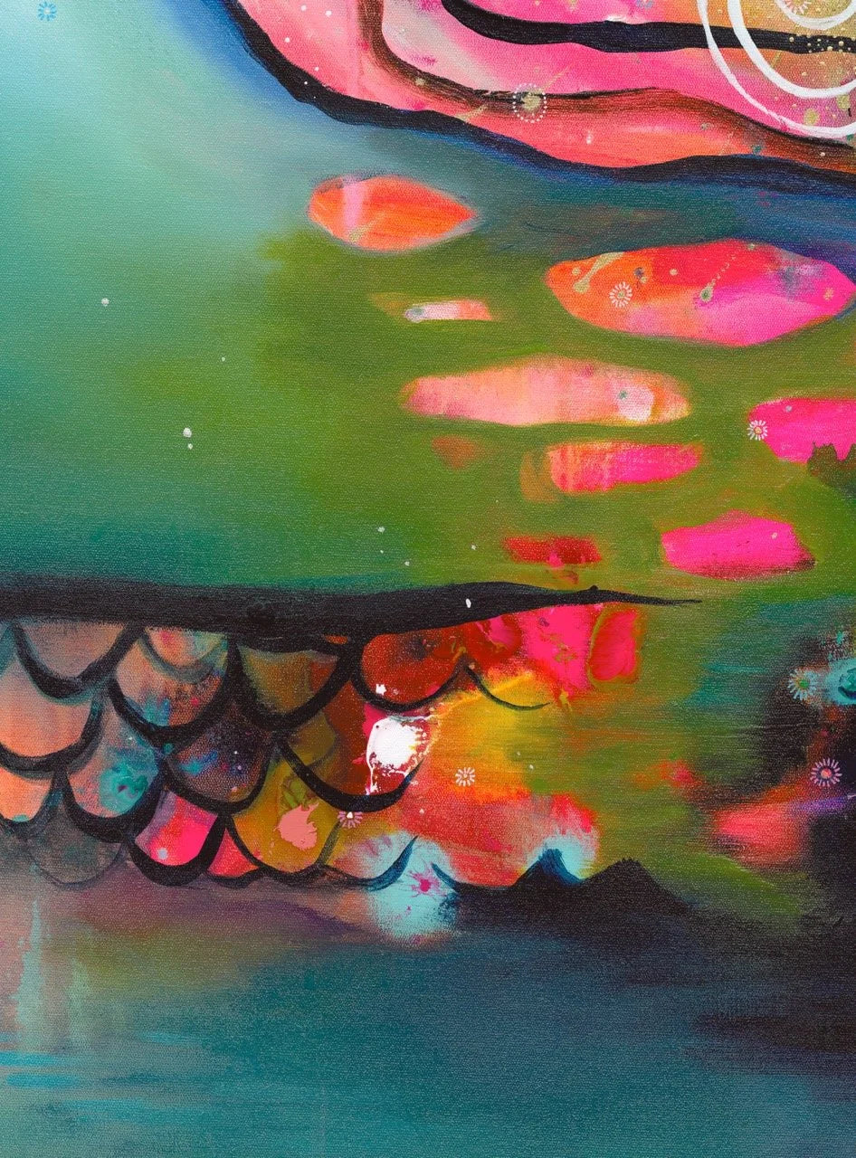 Effervescent Wisdom | 79cm x 103cm - view 4