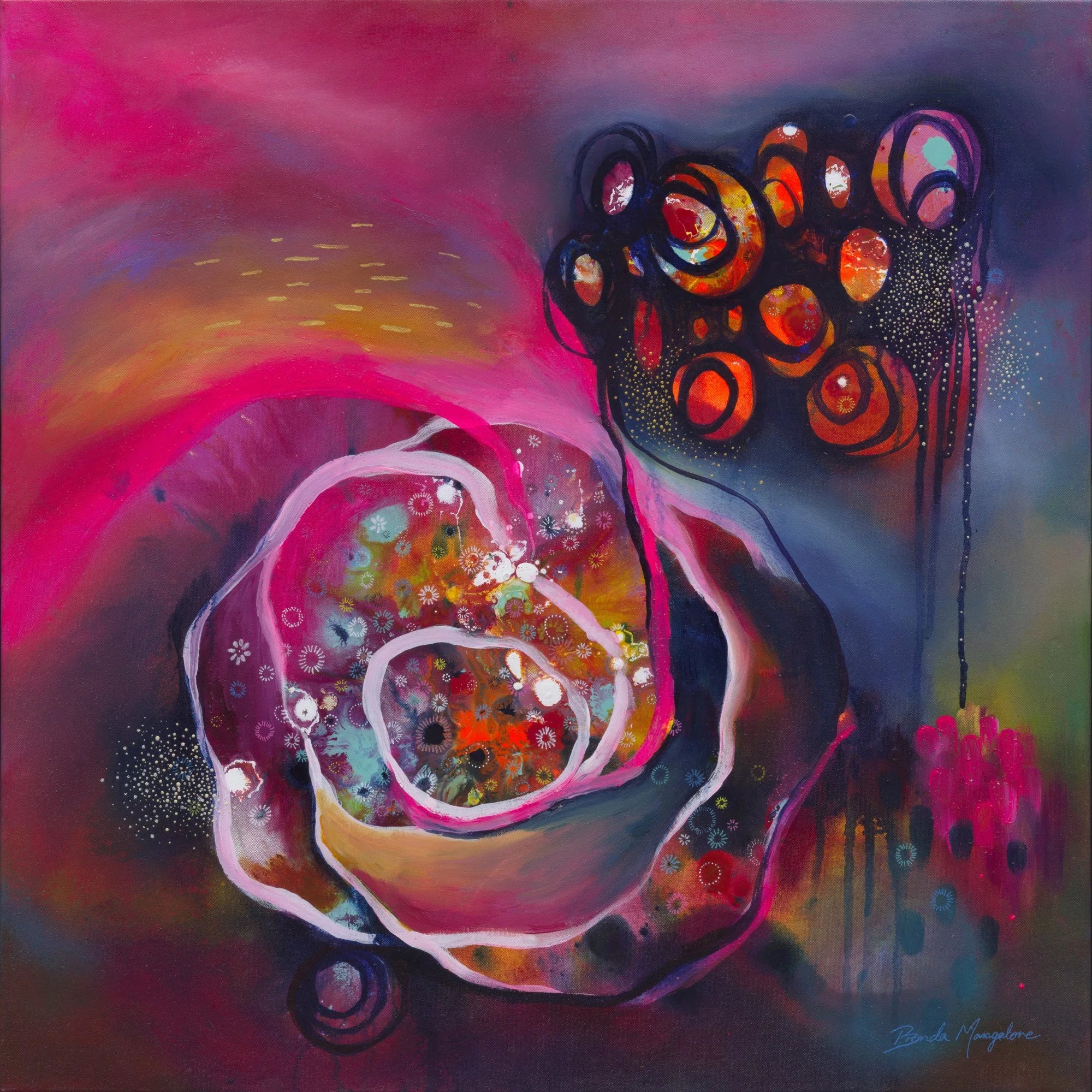Carousel of Courage | 63cm x 63cm
