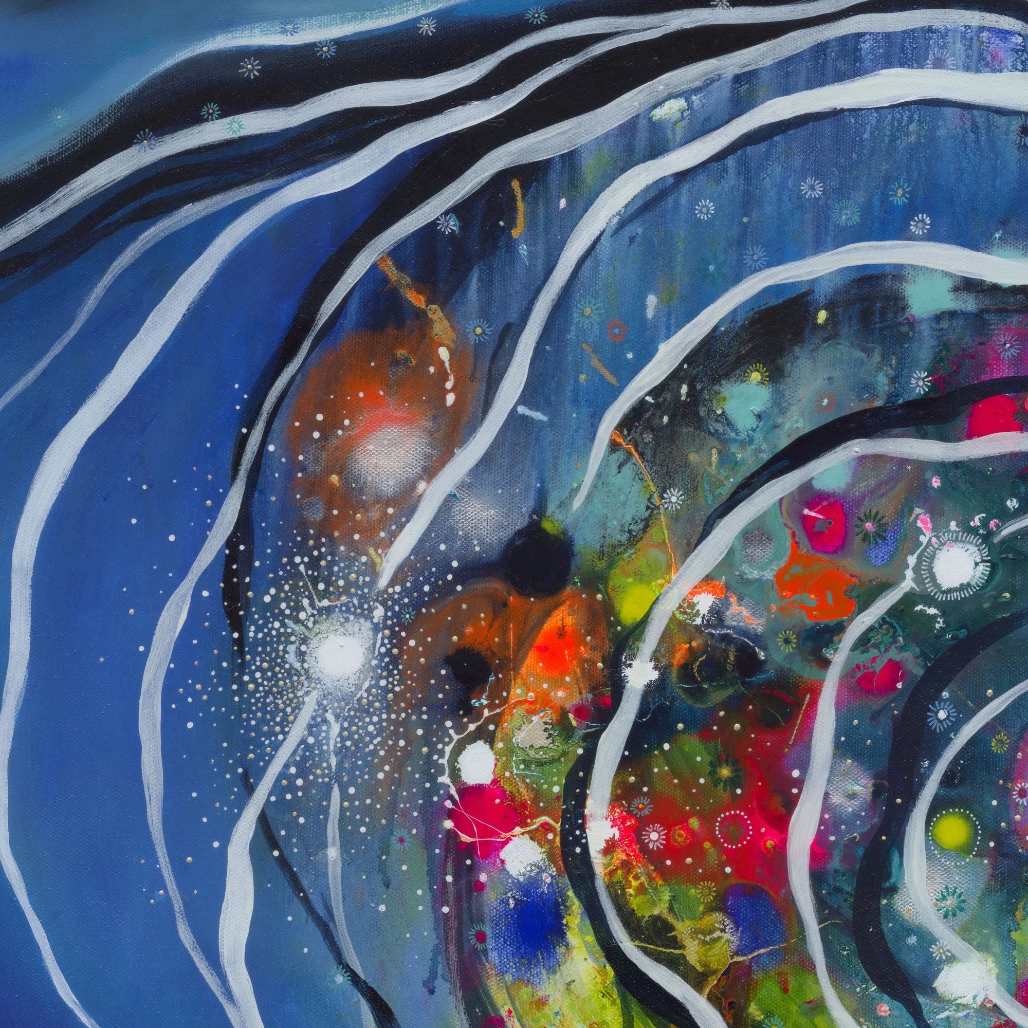 Halos of Hope | 76cm x 76cm - view 4