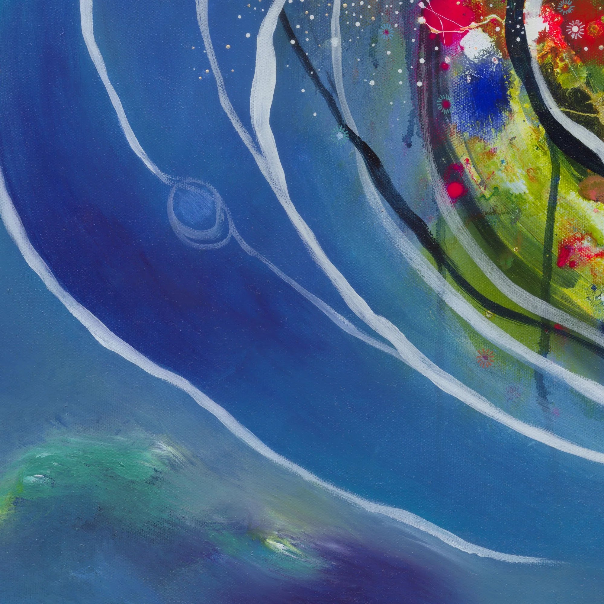Halos of Hope | 76cm x 76cm - view 6