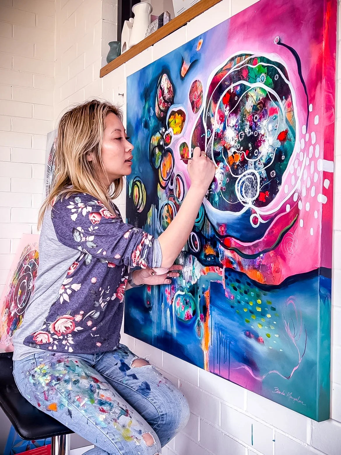 Warrior Journey Home | 103cm x 103cm - view 3