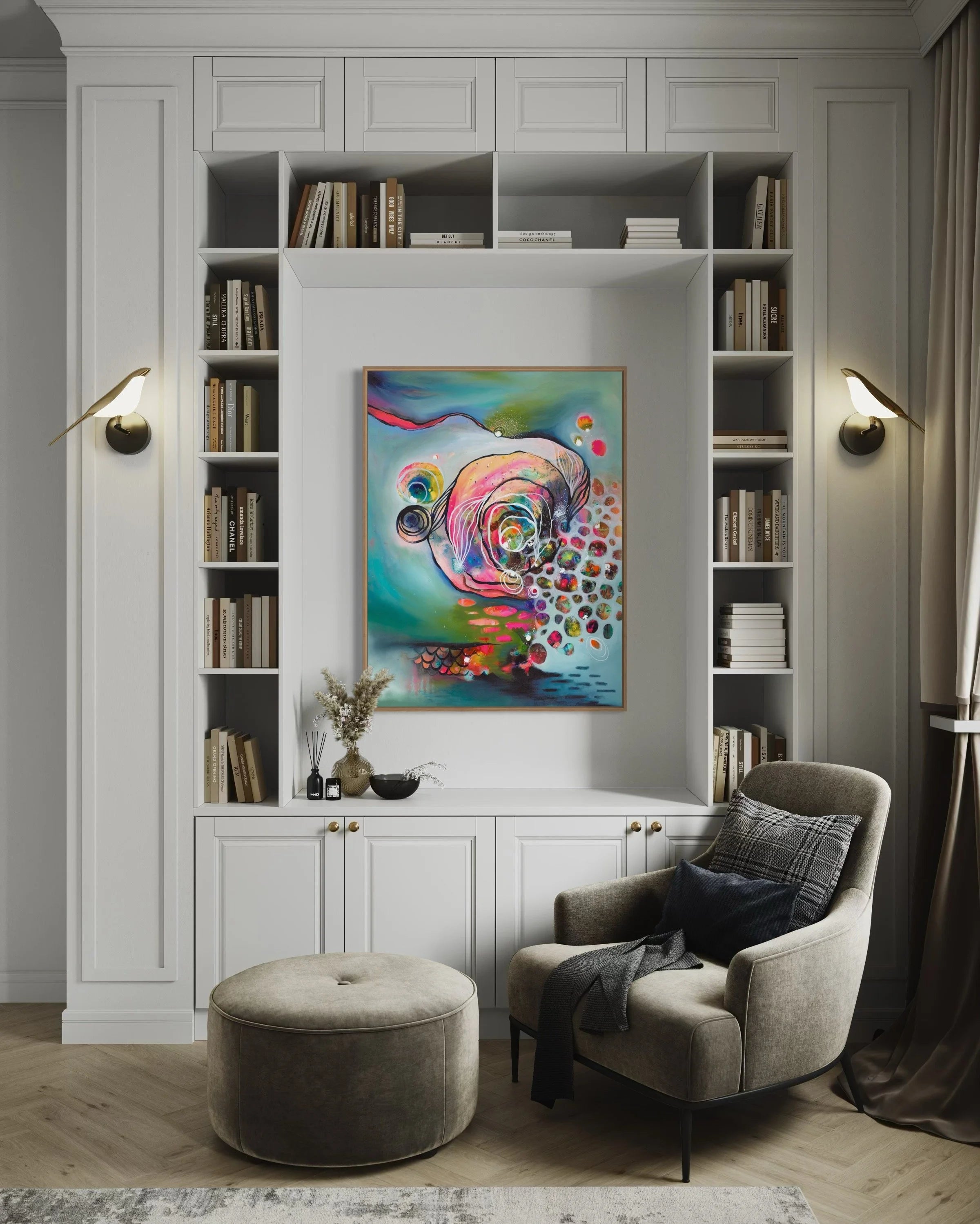 Effervescent Wisdom | 79cm x 103cm - view 3