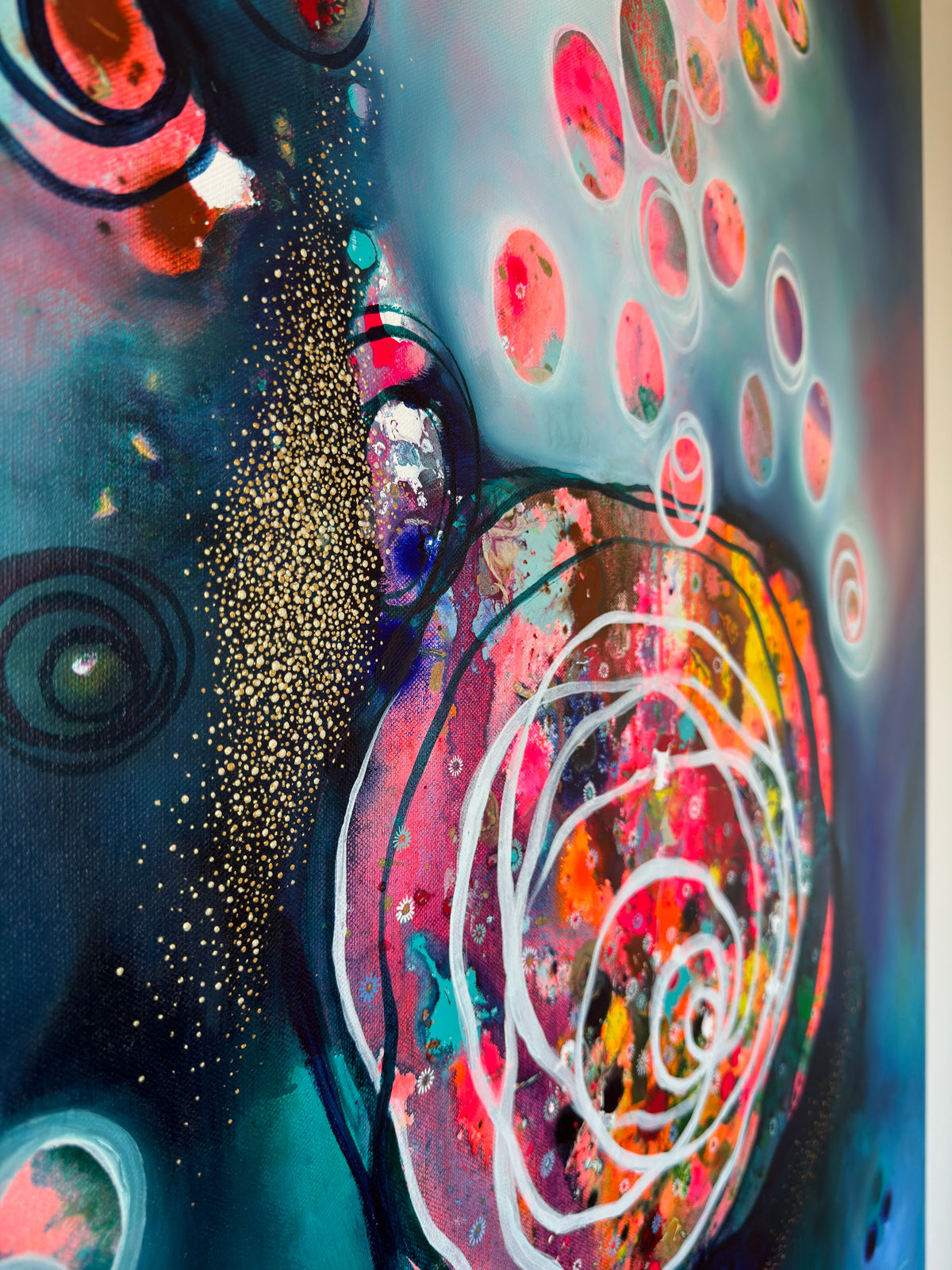 Serotiny: What the Fire Opened | 91cm x 101cm