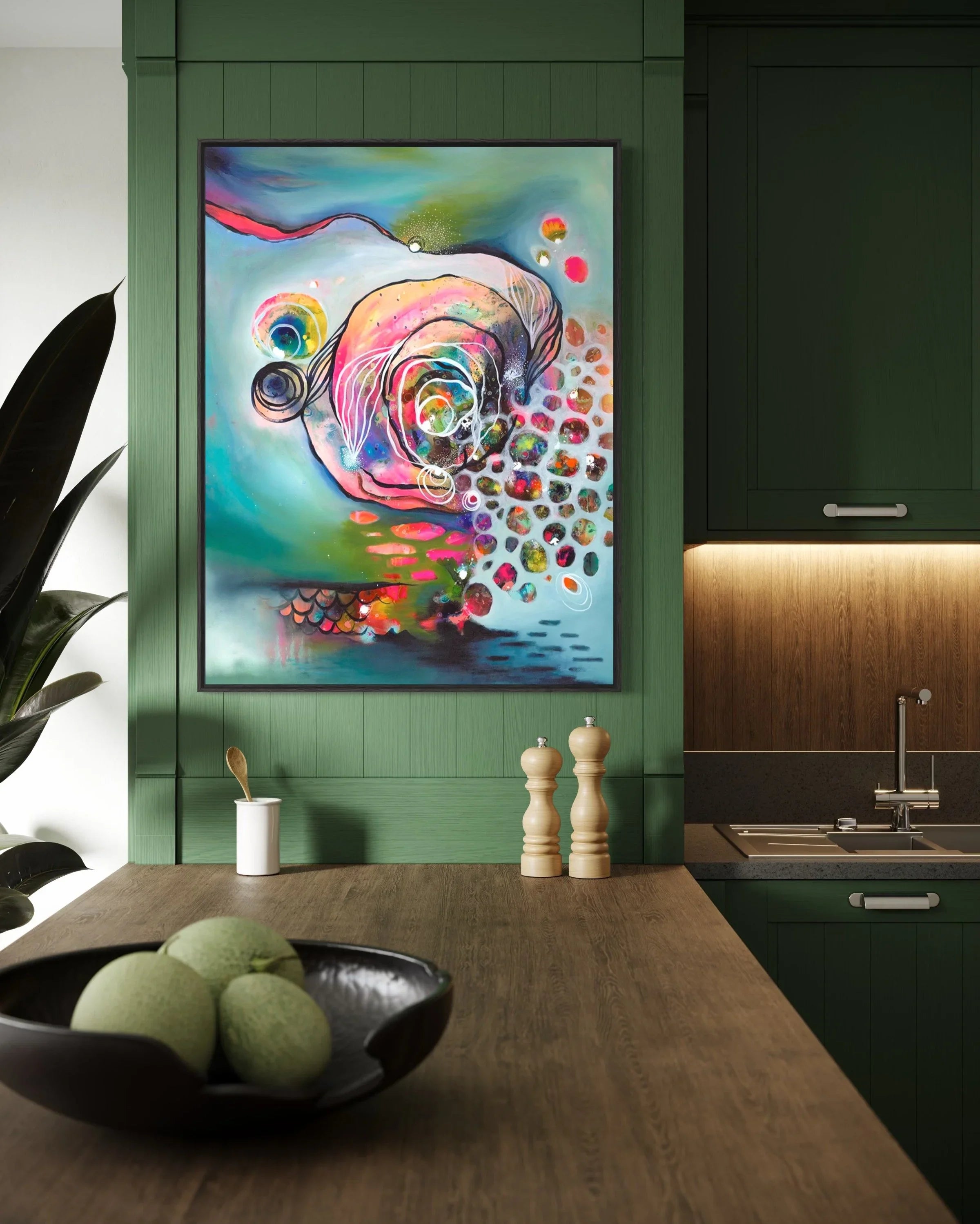 EFFERVESCENT WISDOM Canvas Print
