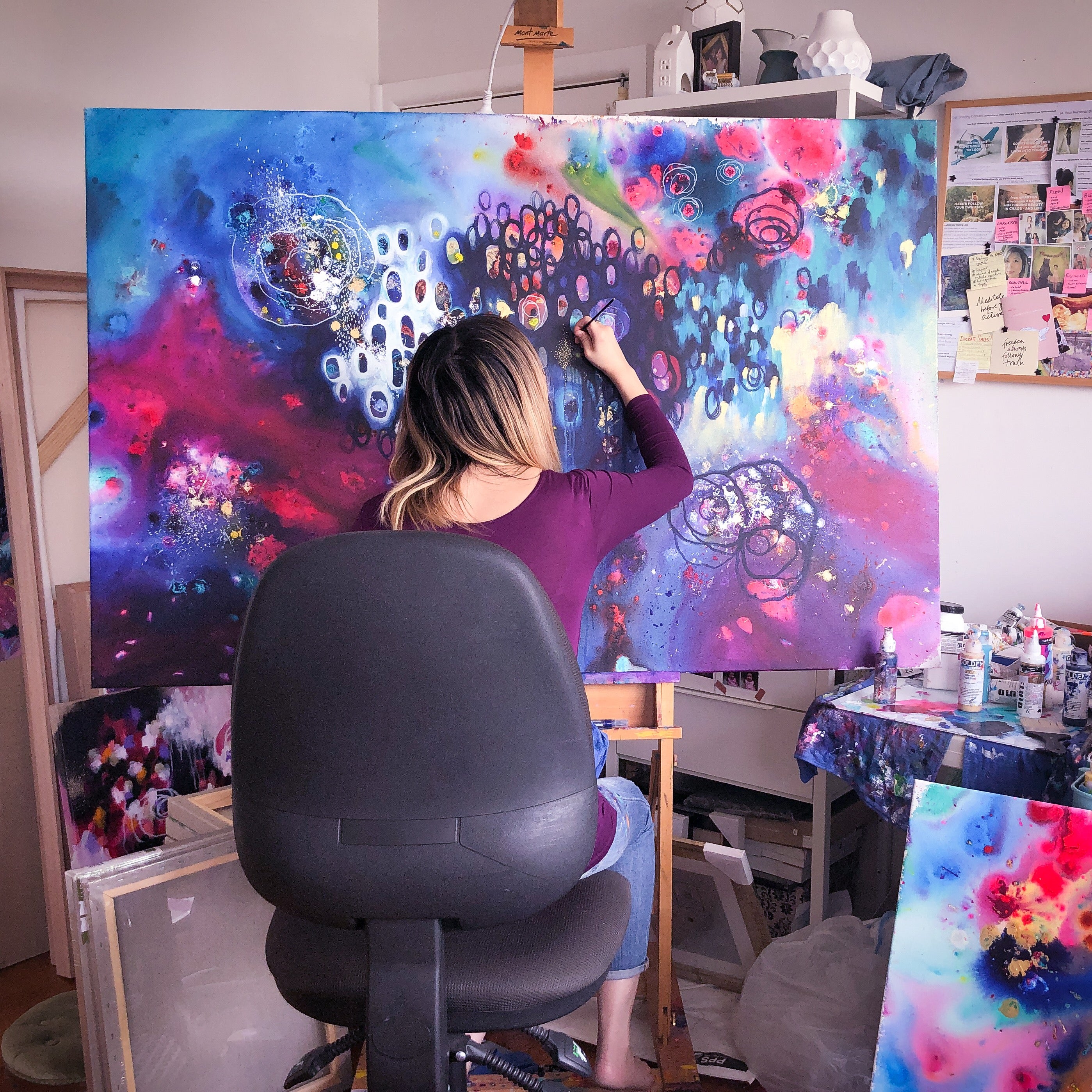 The Custom Masterpiece : Bespoke Abstract Painting Commission