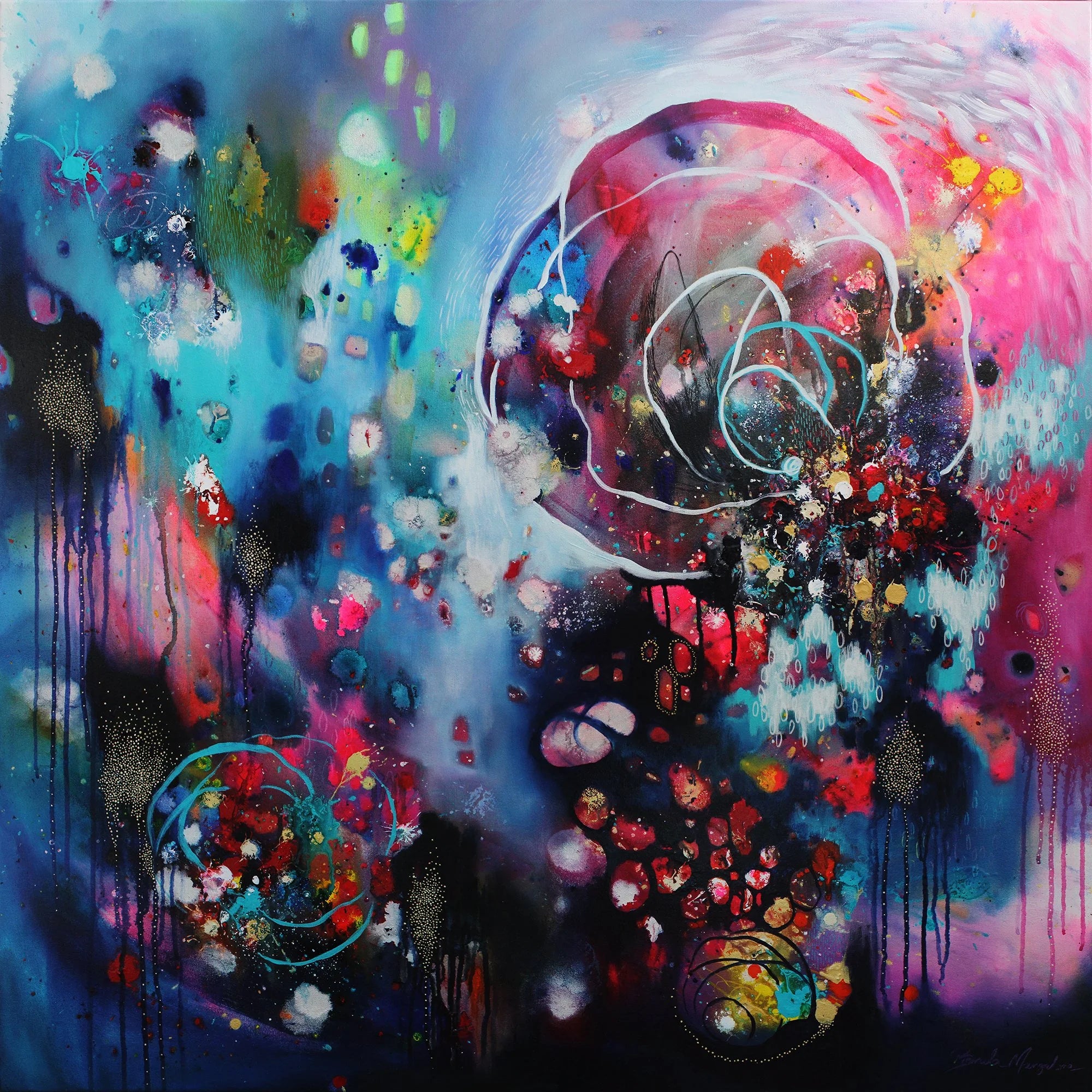 OUTBURST OF JOY Canvas Print - view 2