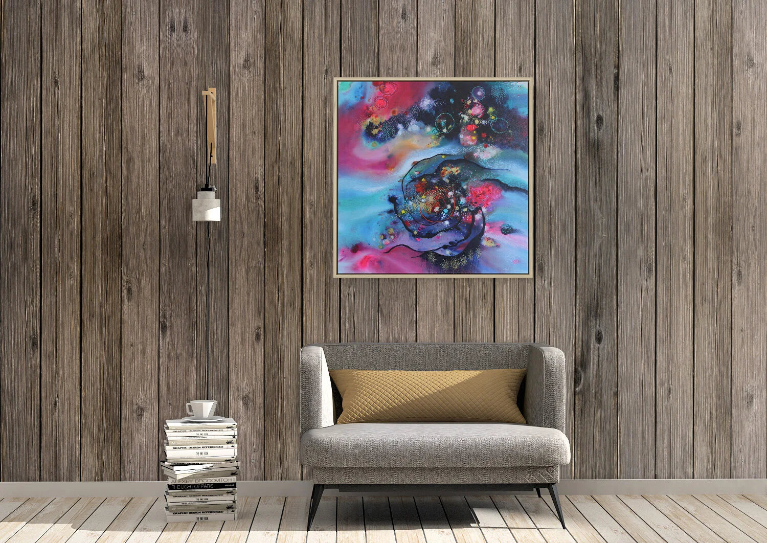 Following Truth Original Painting - view 2