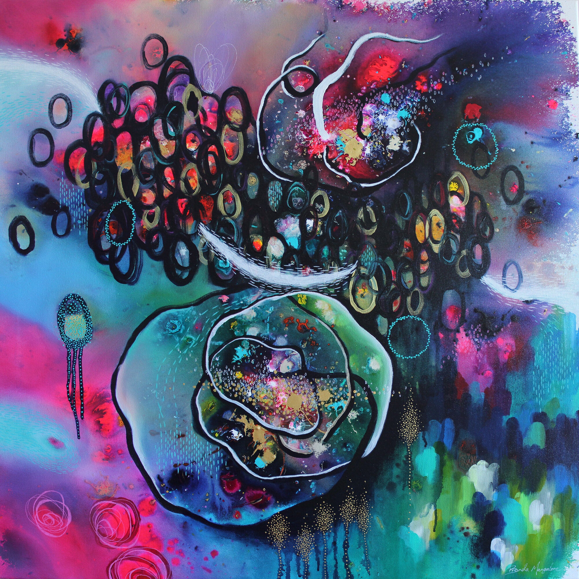 Freedom Flows Original Painting