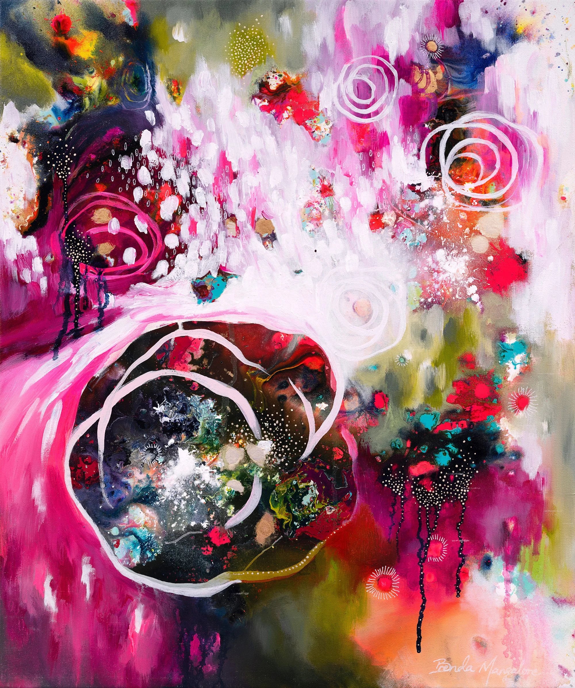 Gracious Fire Original Painting
