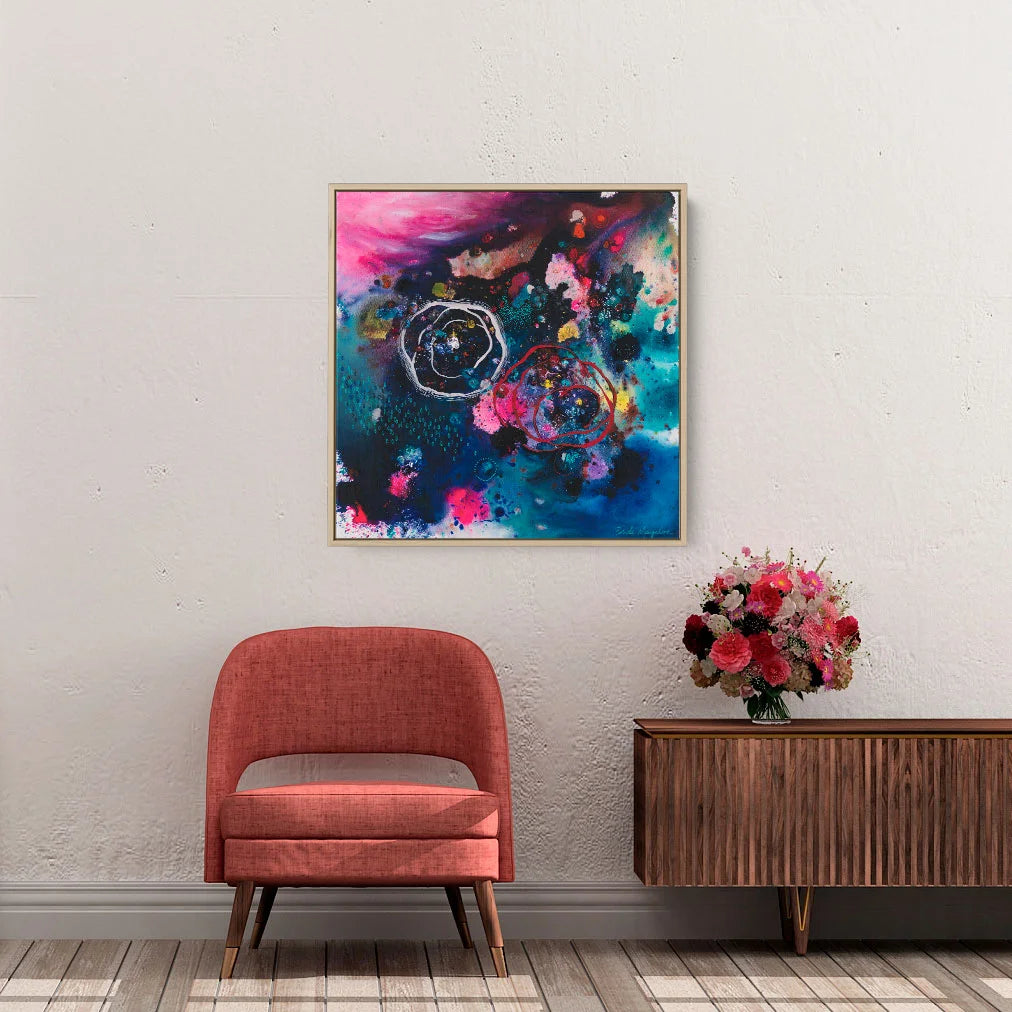 My Sweet Mirror Original Painting - view 3