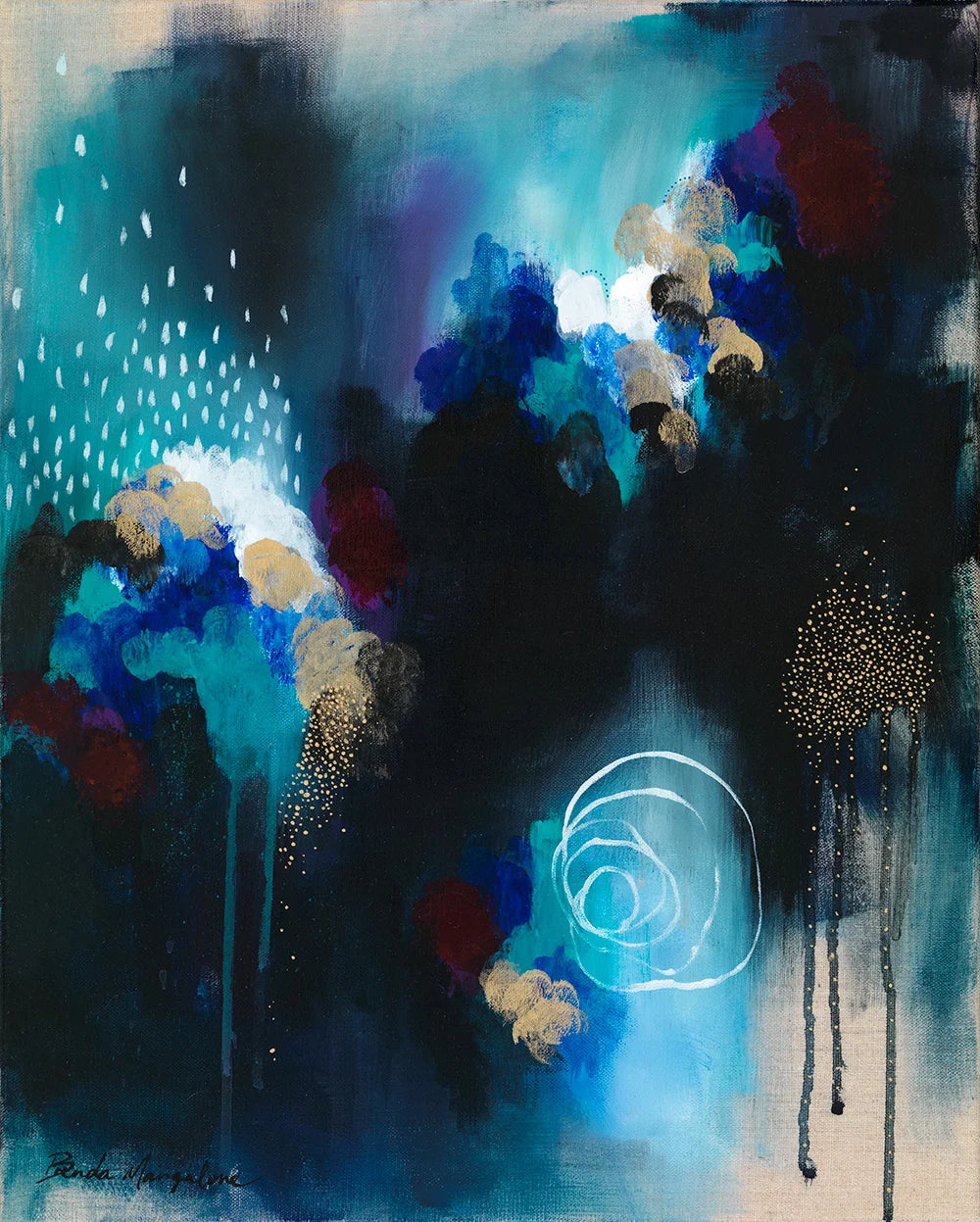 SEEKING SOUL EIGHT ORIGINAL PAINTING