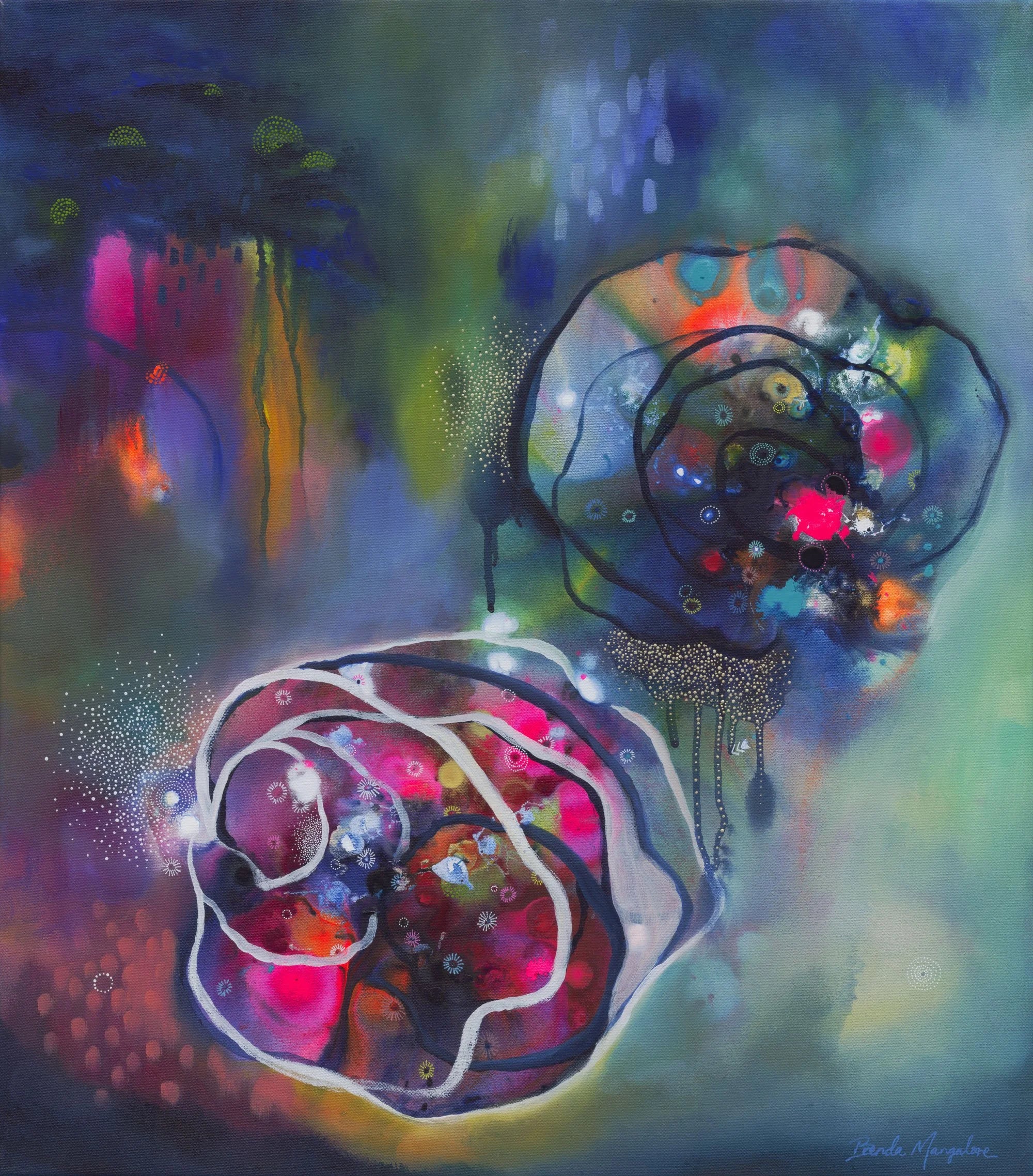 Luminous Bloom | 61cm x 69cm