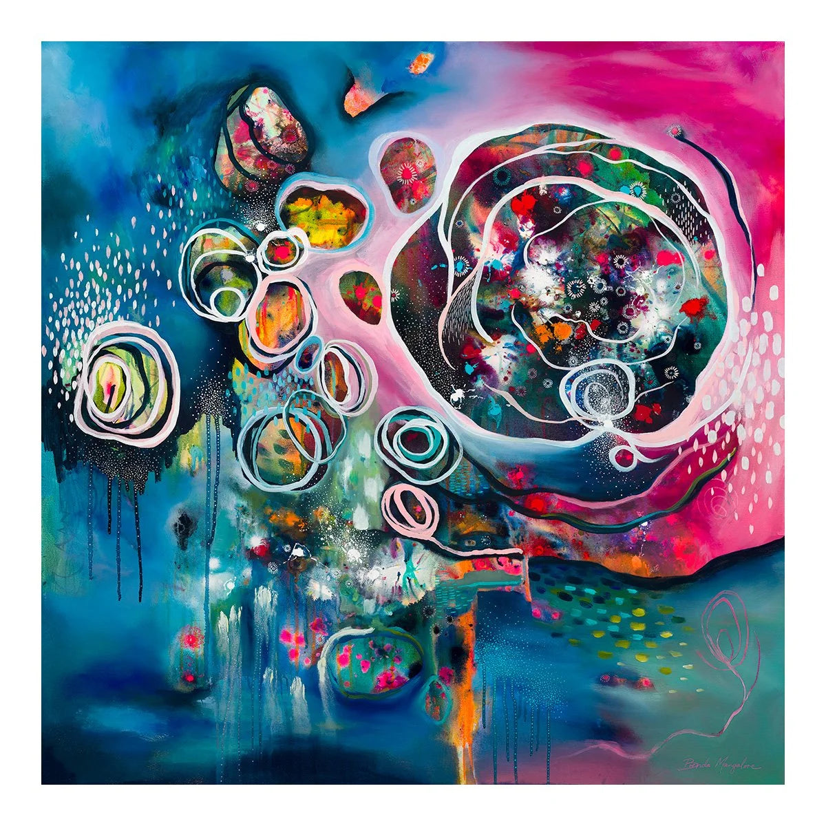 Warrior Journey Home | 103cm x 103cm