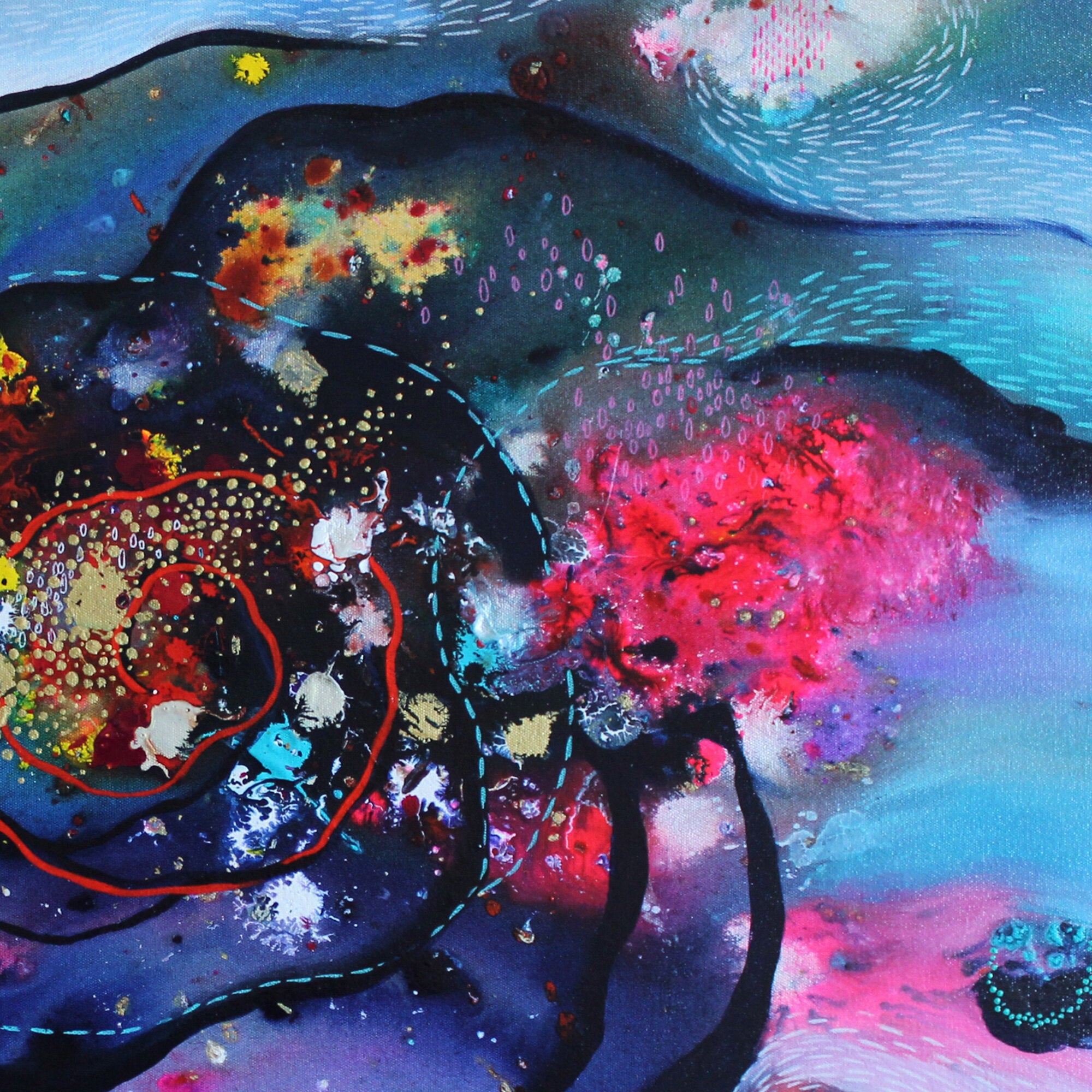 Following Truth Original Painting - view 4
