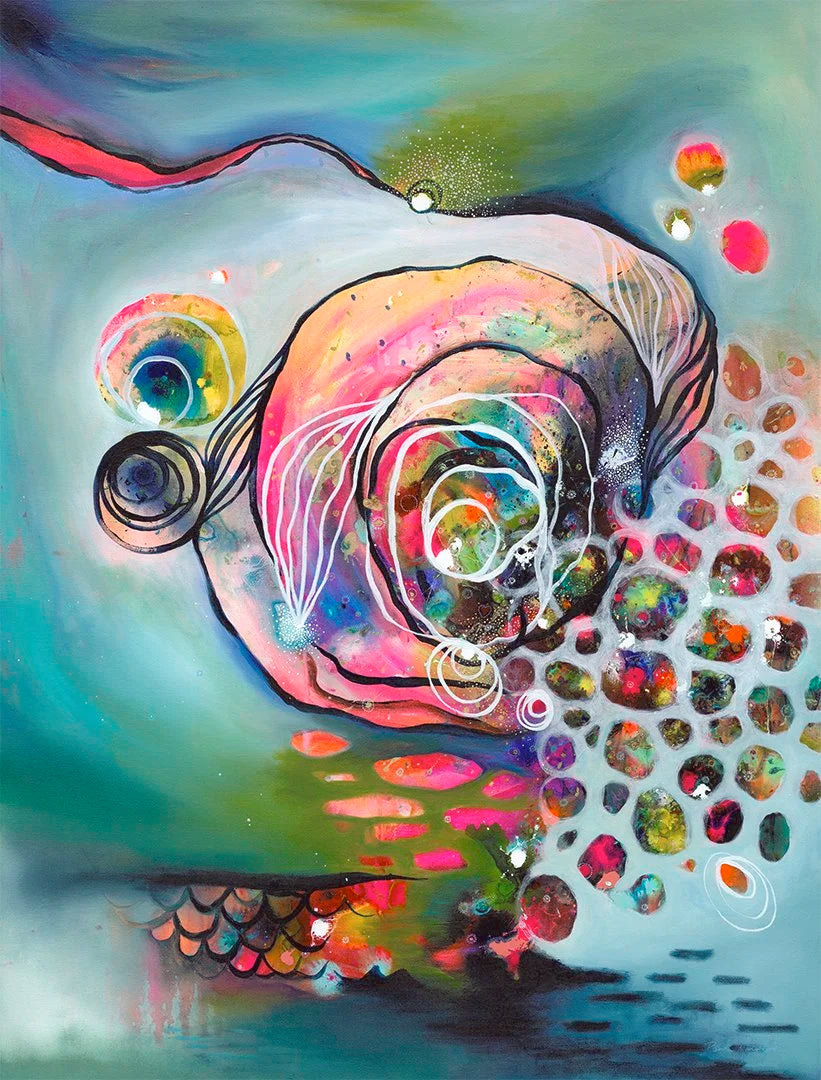 Effervescent Wisdom | 79cm x 103cm