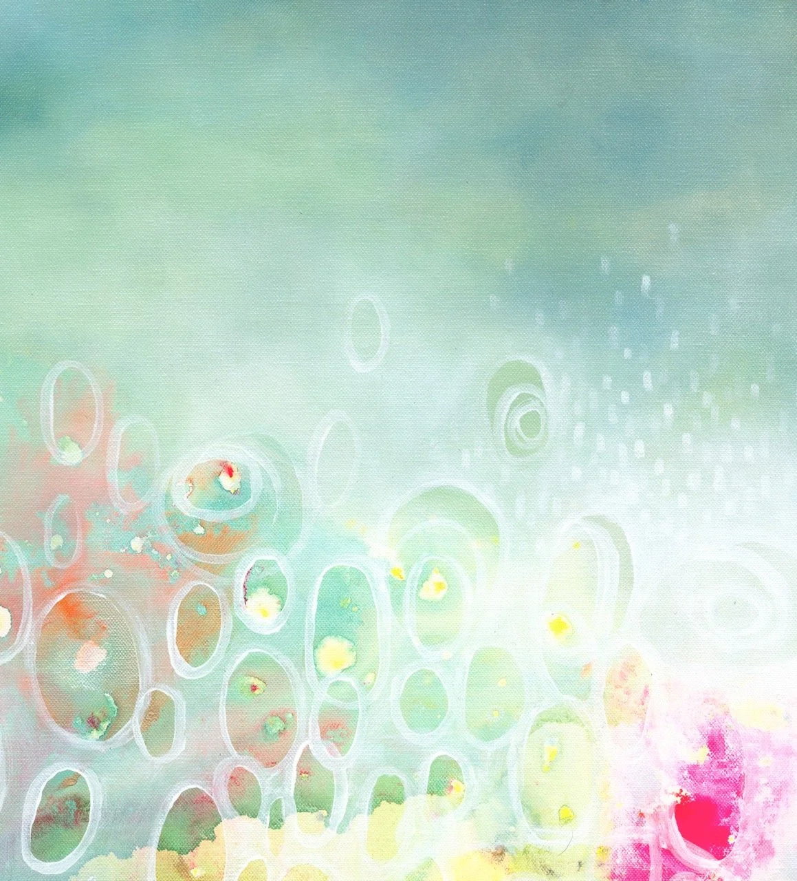 Be Still, Wisdom Lay Beneath | 91cm x 101cm - view 3