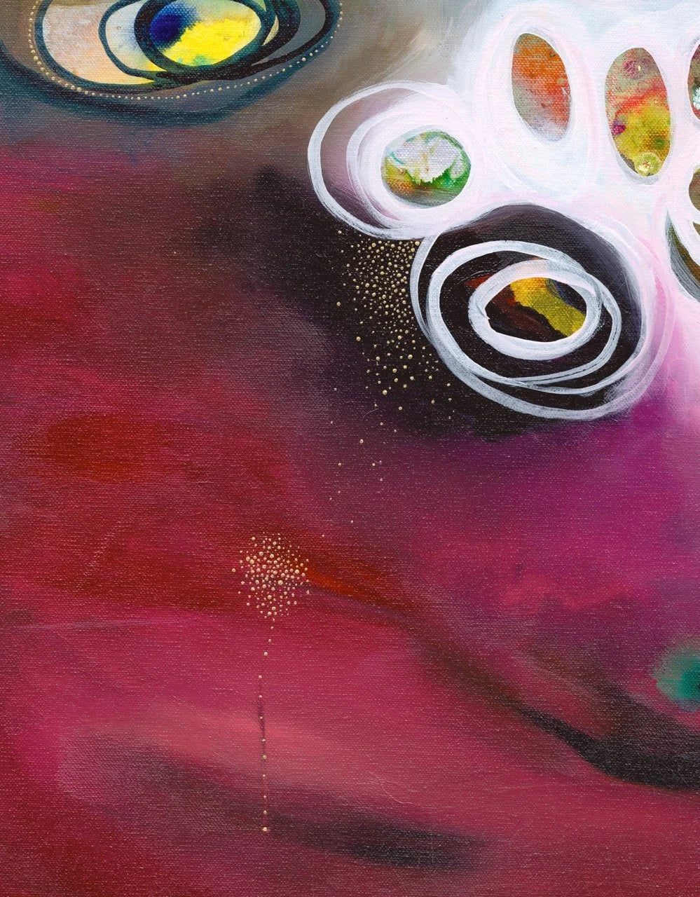 Rosy Reverie | 91cm x 101cm - view 4