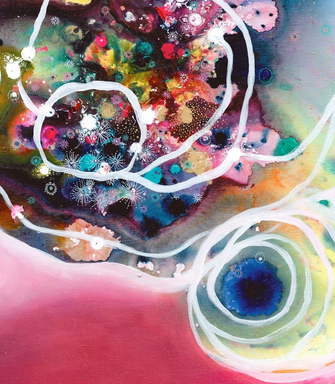 Rosy Reverie | 91cm x 101cm - view 3