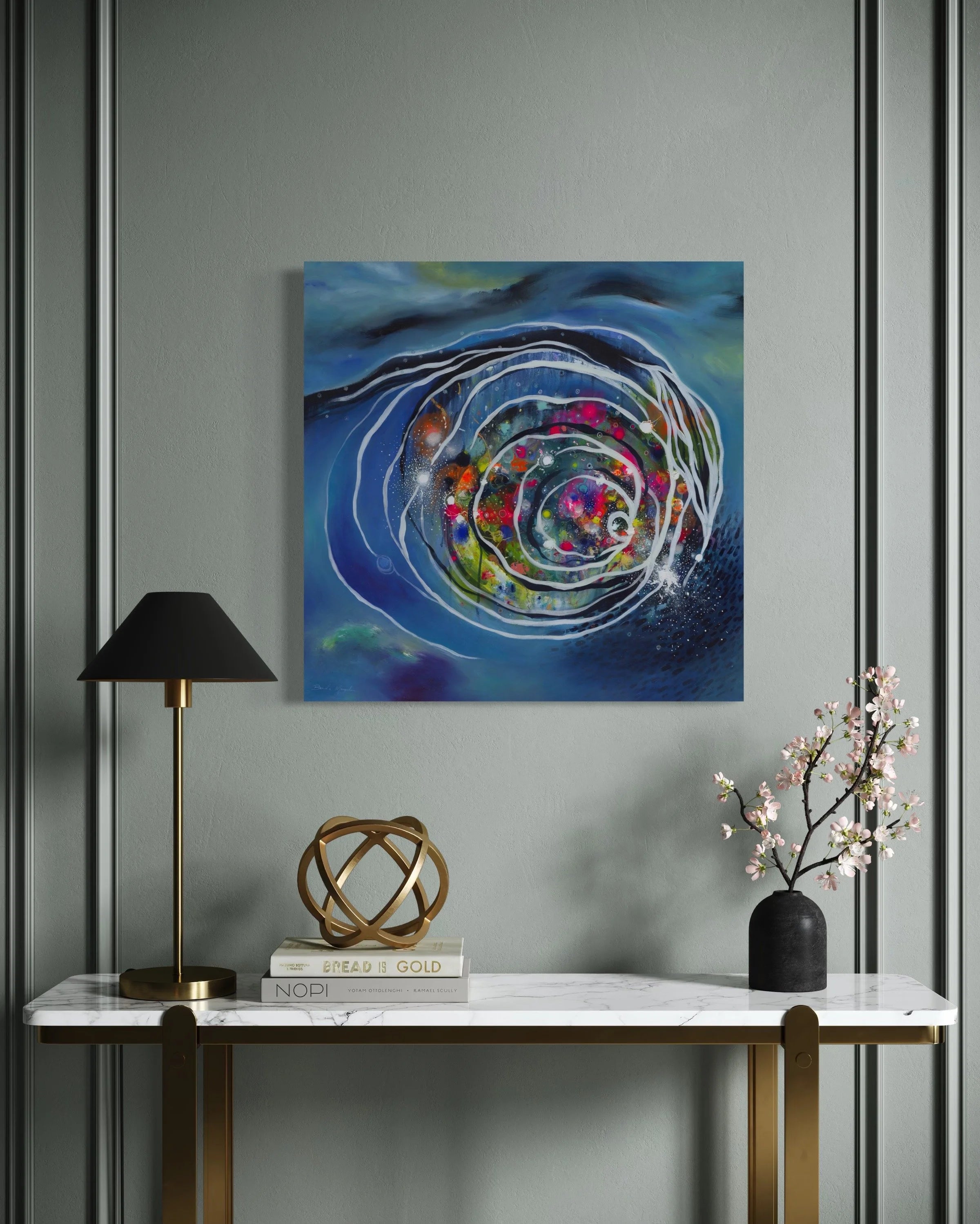 Halos of Hope | 76cm x 76cm - view 2