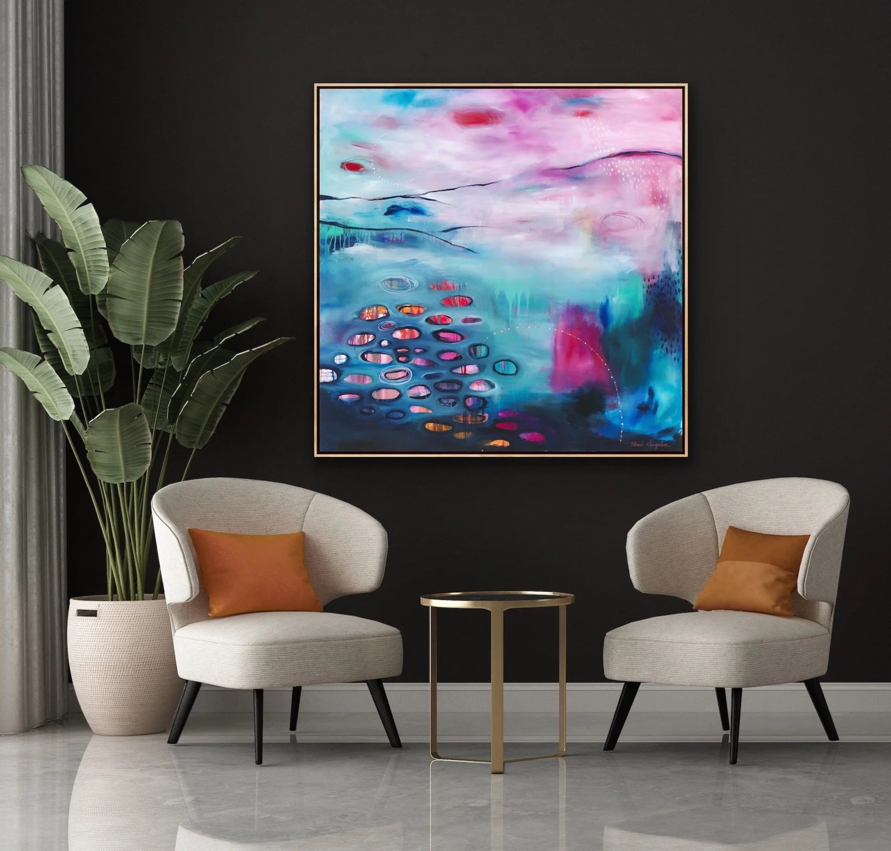 WAITING IN GENTLENESS Canvas Print