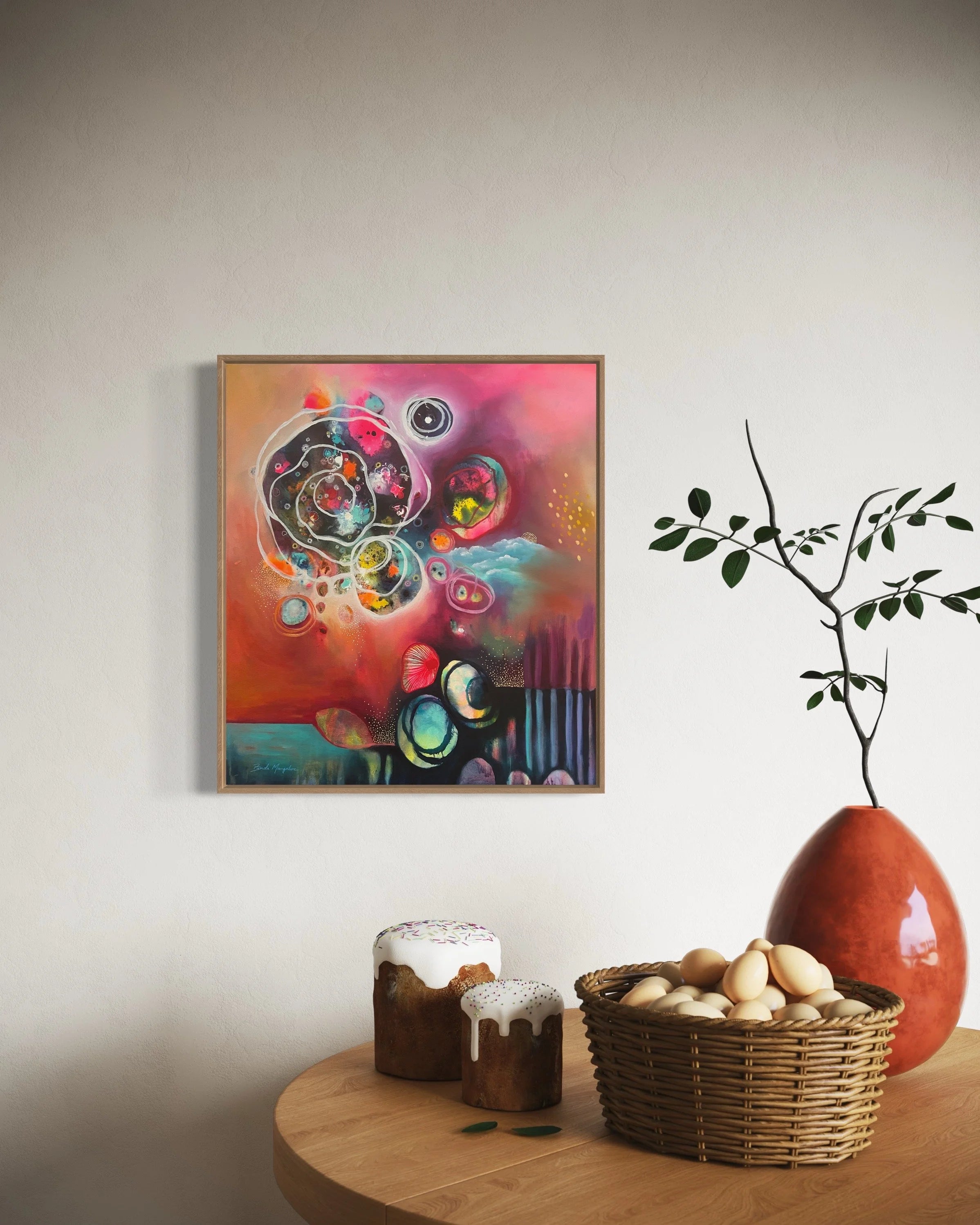 Over the Horizon | 61cm x 69cm