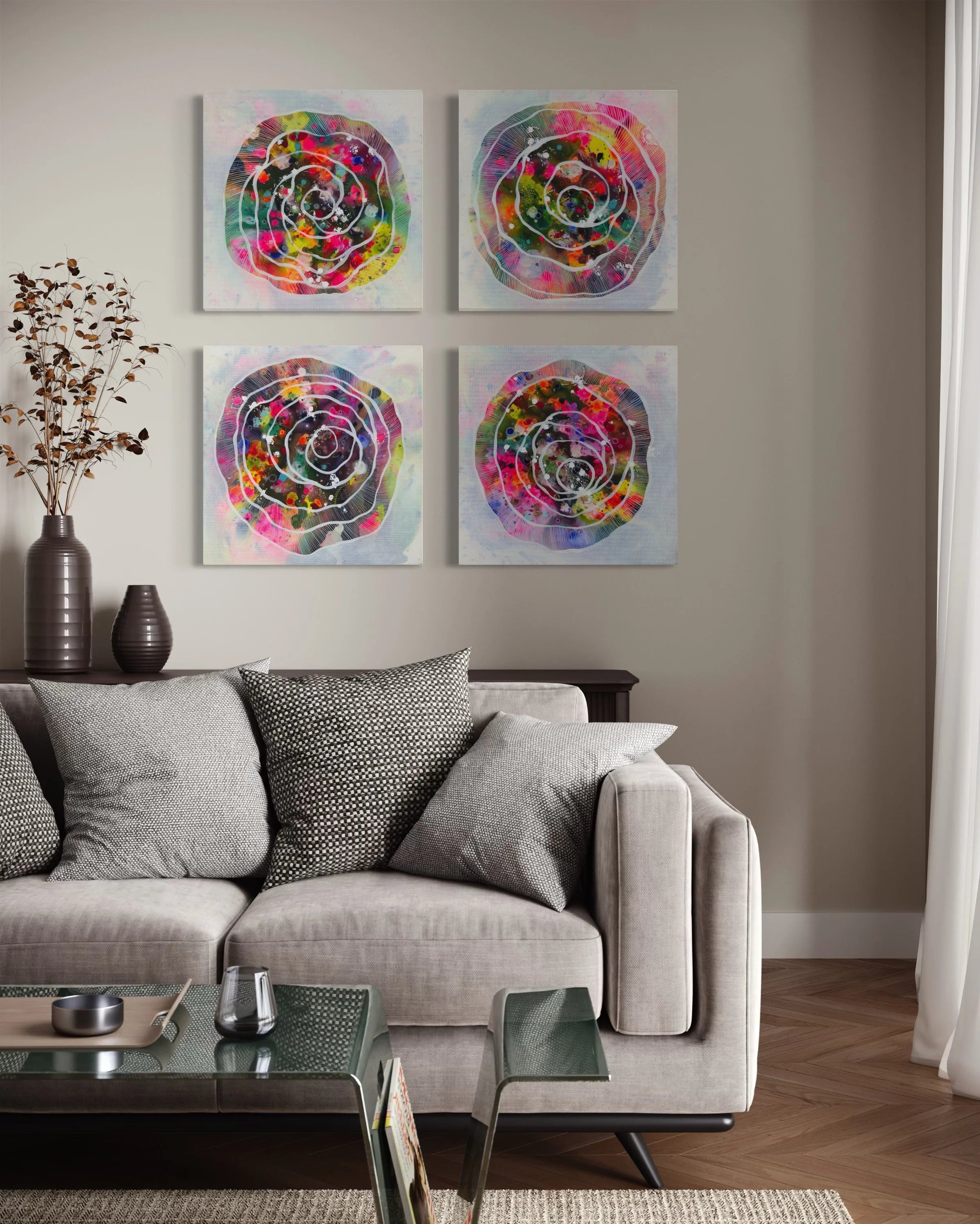 Soul Seed Seven | 61cm x 61cm - view 9