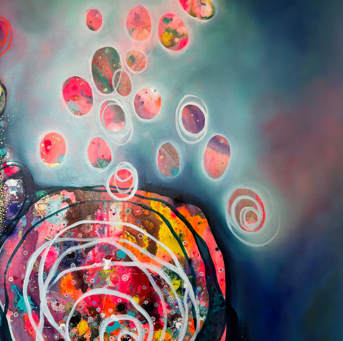 Serotiny: What the Fire Opened | 91cm x 101cm