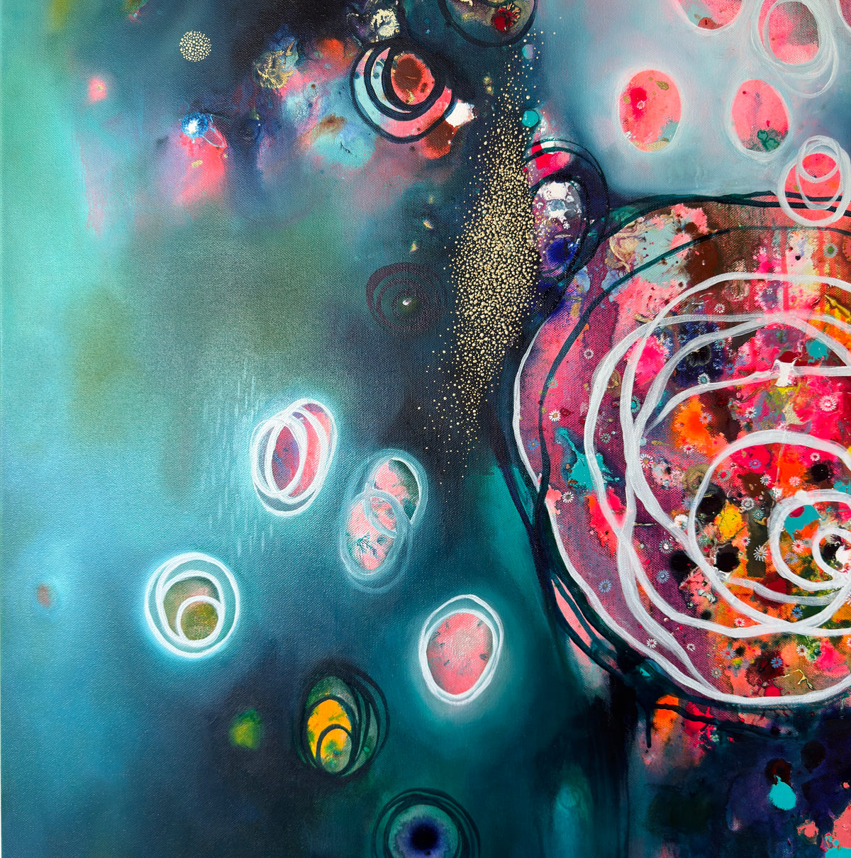 Serotiny: What the Fire Opened | 91cm x 101cm