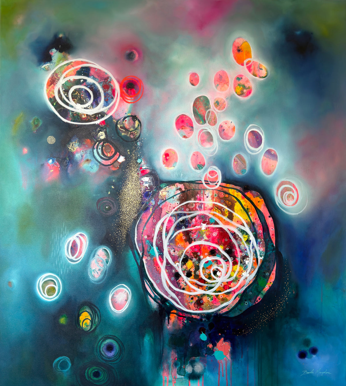 Serotiny: What the Fire Opened | 91cm x 101cm