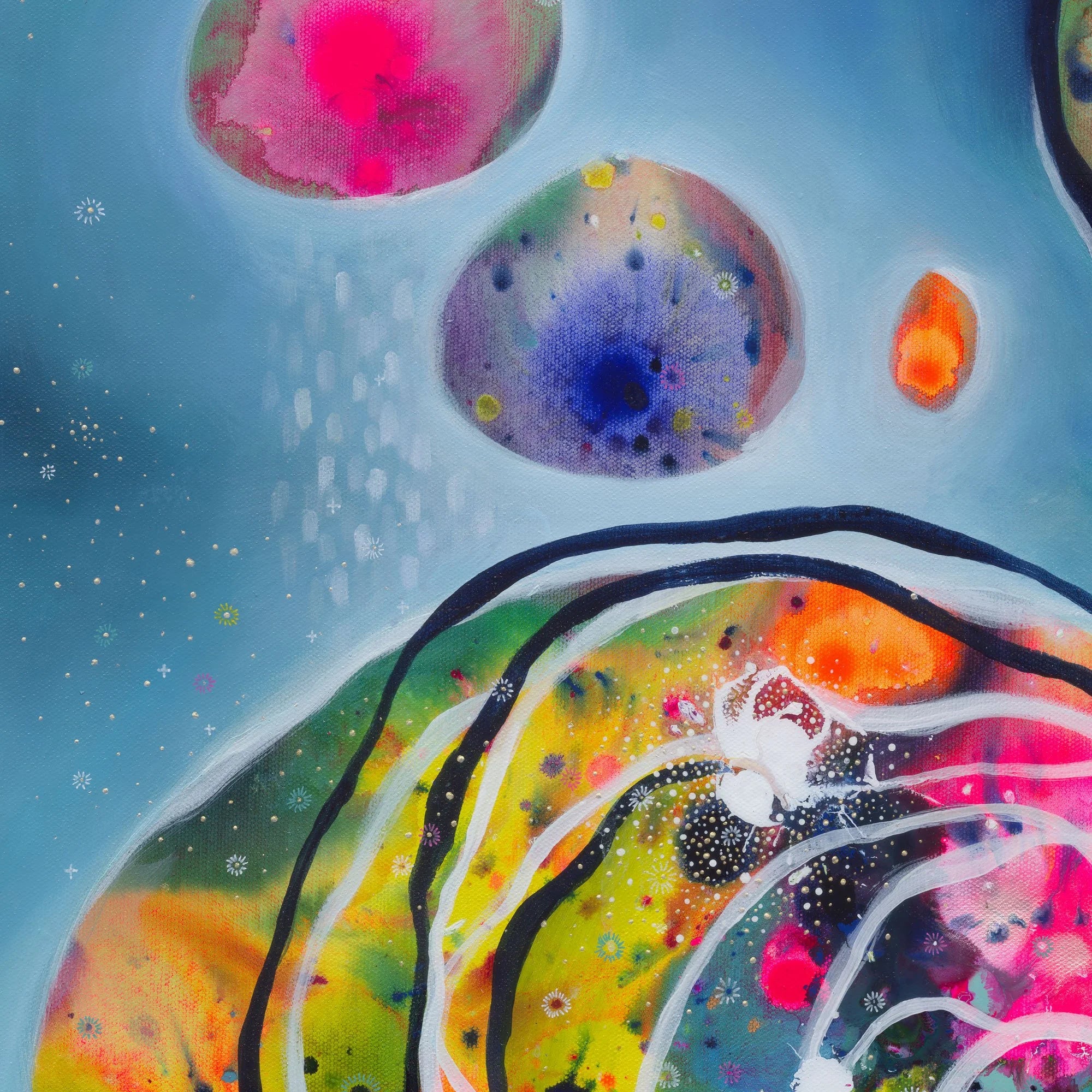 Siren Song of Surrender | 76cm x 76cm - view 3